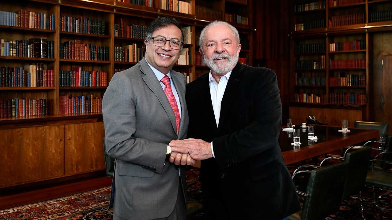 Lula y Petro en Colombia 2024.