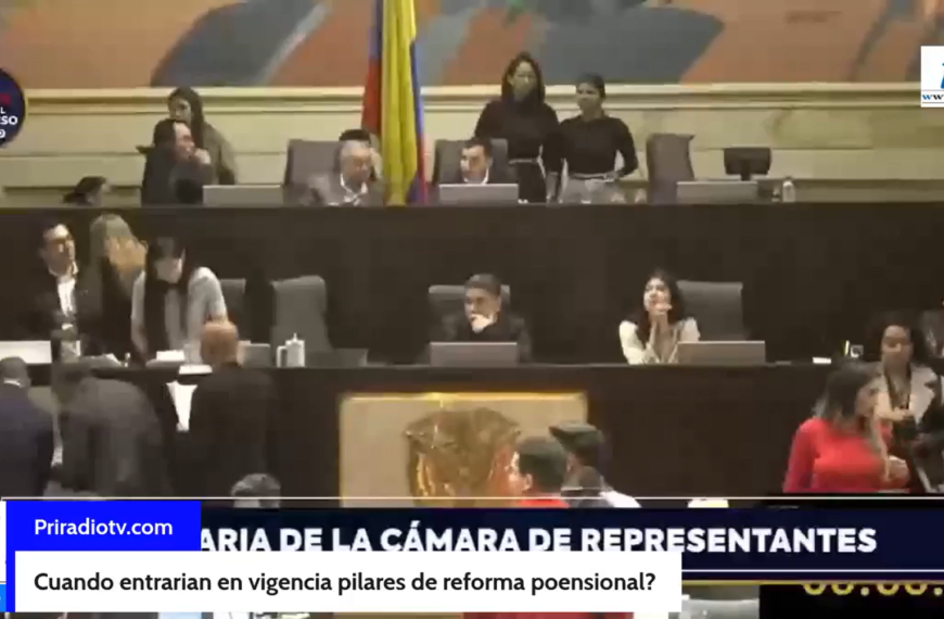 Reforma pensional, Debate en vivo