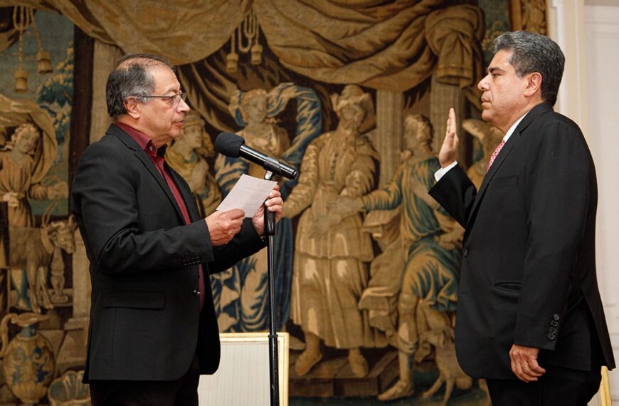 Palabras del presidente Gustavo Petro Urrego durante el acto de posesión del Contralor General de la República,…