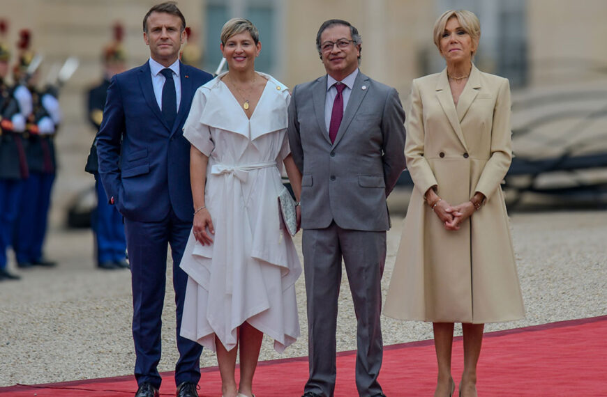 De que hablaron Petro y Macron Olímpicos 2024?