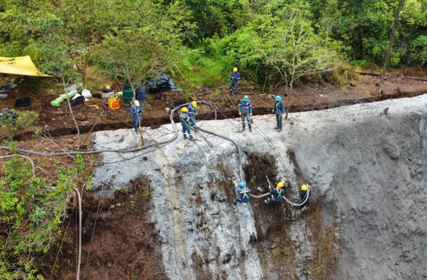 Sitios críticos vía Bogotá Villavicencio. Intervención ANI e Invias.