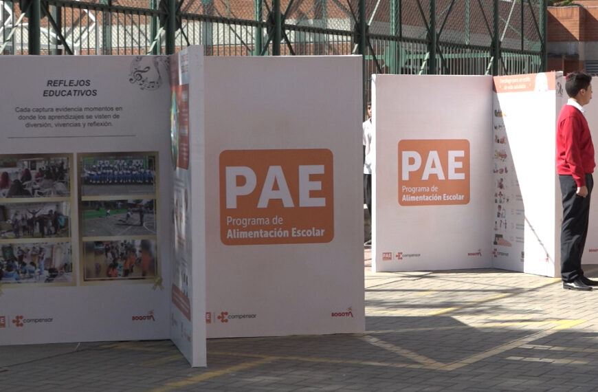 Lucho Garzón y Carlos Fernando Galán: alimentación escolar Bogotá.