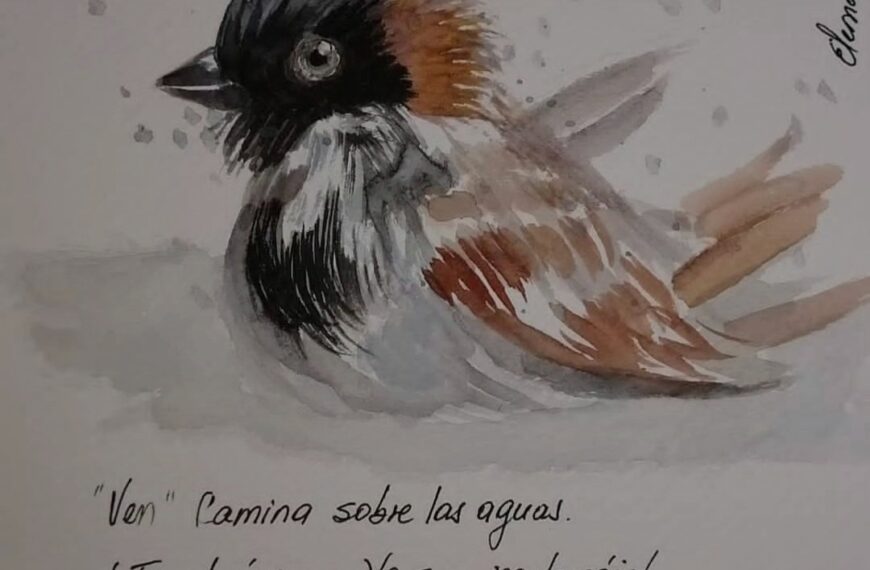 Devocionales de la acuarelista cucuteña Eleonora Martin