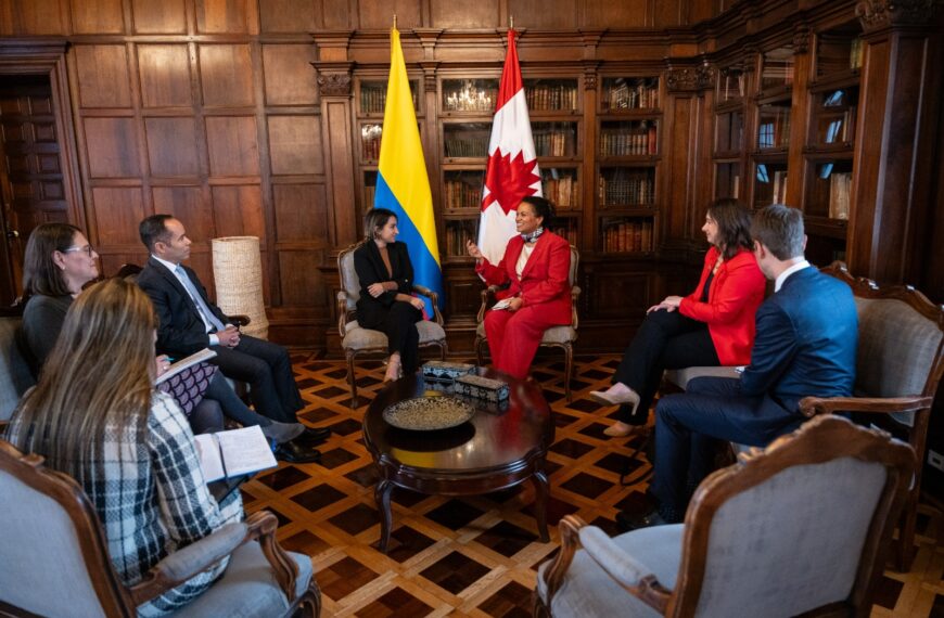 Así fue la agenda de la Canciller Laura Sarabia en Canadá.