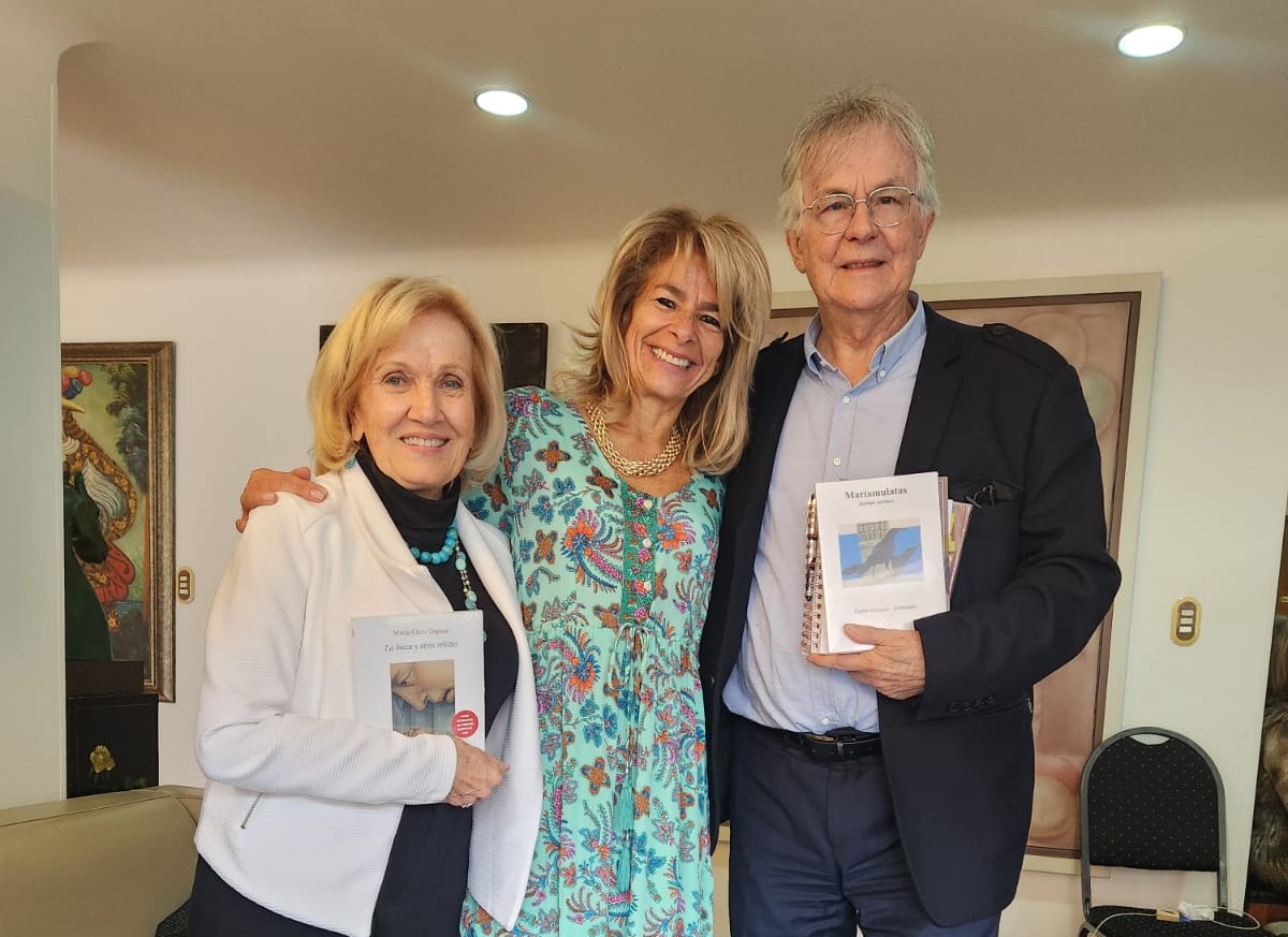 En &ldquo;La Frijolada de las Godas&rdquo;, las obras de los escritores Carlos V&aacute;squez Z. y Mar&iacute;a Clara Ospina