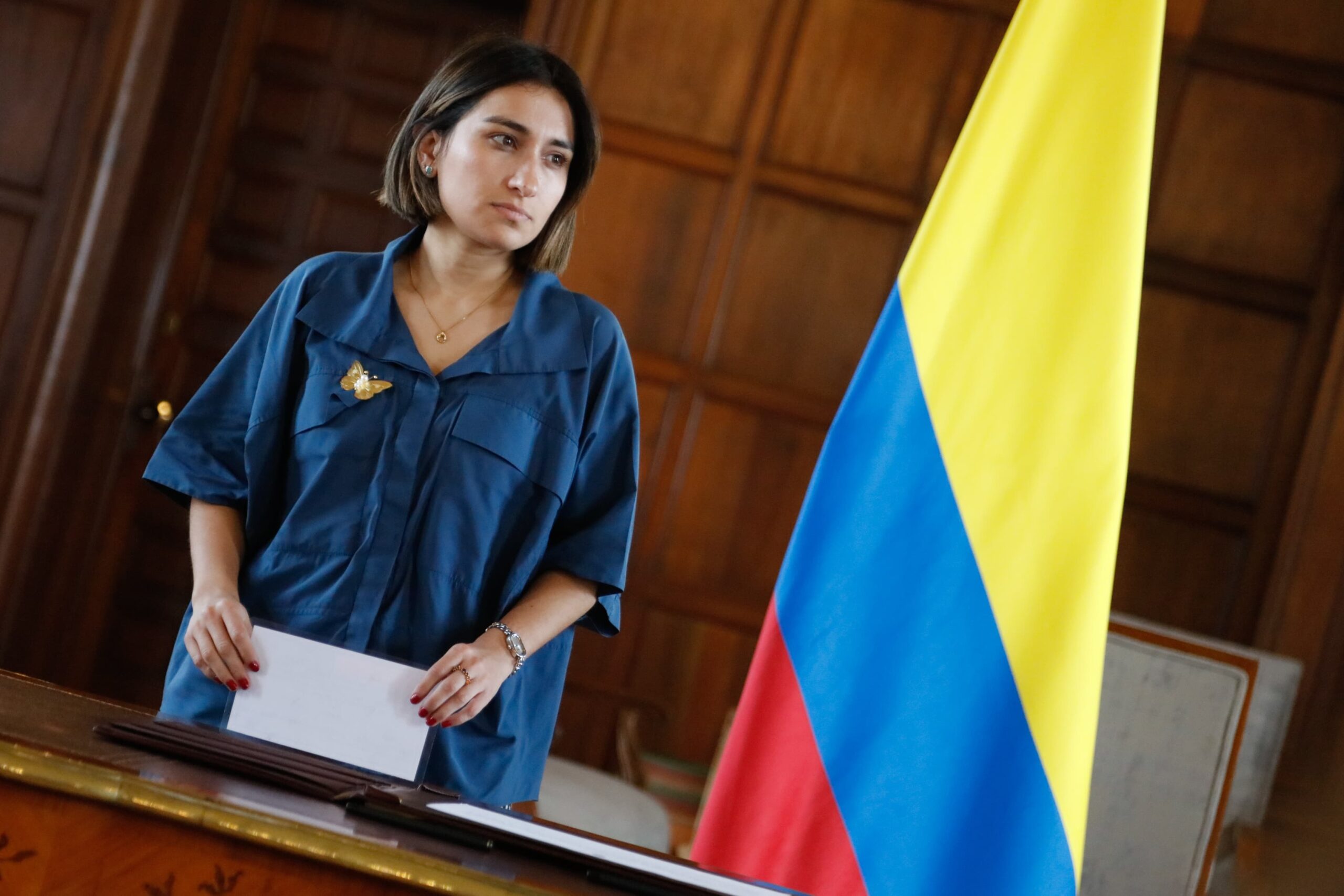 Canciller Laura Sarabia impulsa desde Bruselas el acuerdo de asociaci&oacute;n entre Colombia y la Uni&oacute;n Europea
