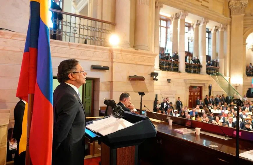 El discurso del presidente Petro.