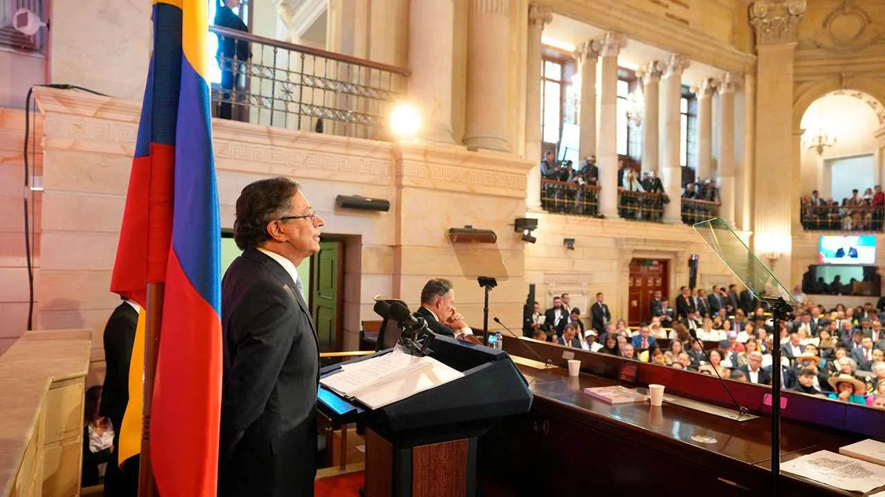 El discurso del presidente Petro.