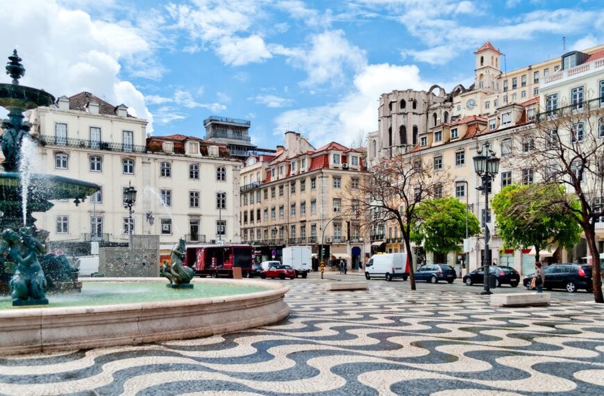 Lisboa, calles de lujo, verano 2025.