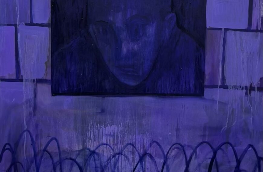 Juan Sebastián Franco, con su obra en  la Galería Sketch, del 3 de julio al 31 de…