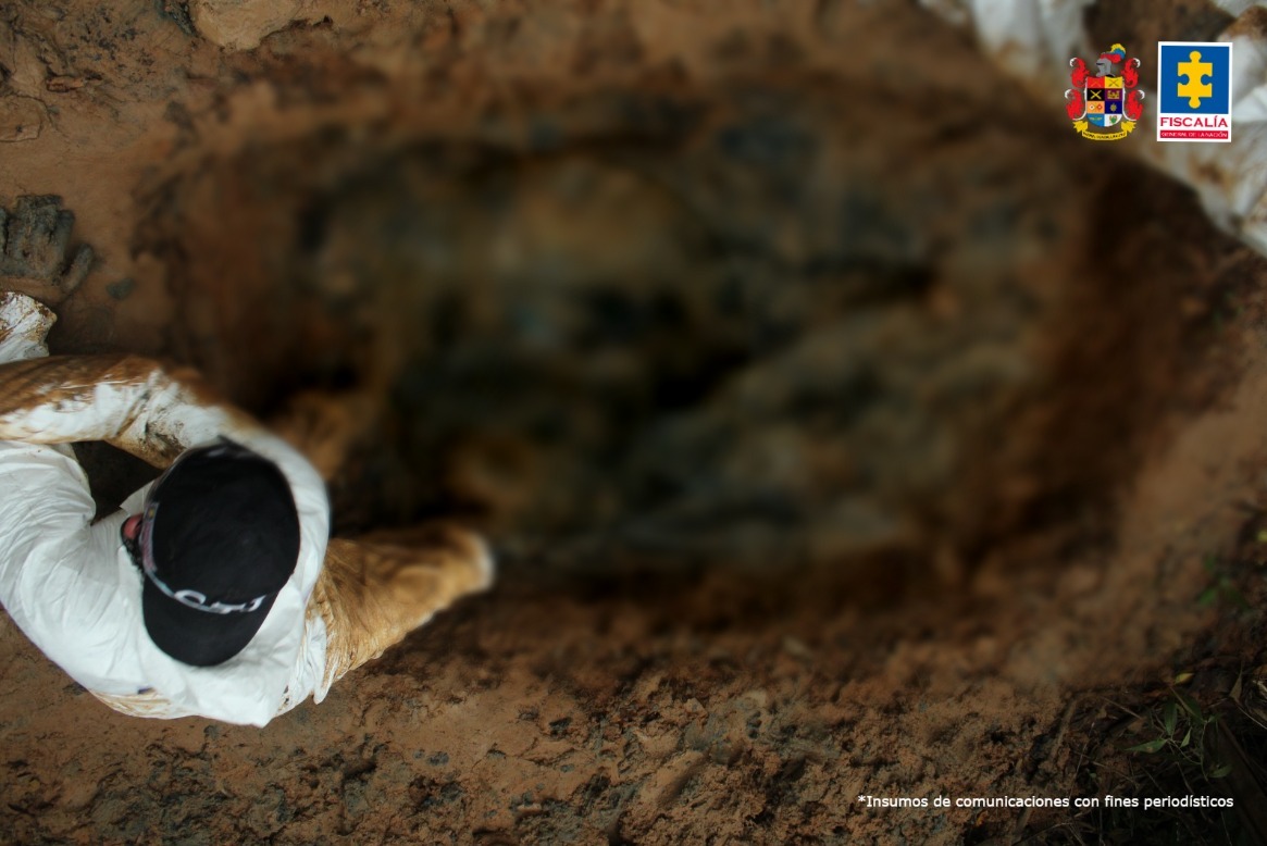 Fosa com&uacute;n de l&iacute;deres sociales y religiosos en Guaviare, julio 2025.