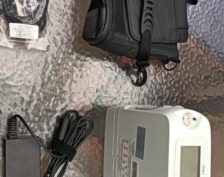 Concentrador portátil de oxígeno, con entrega en Bogotá.