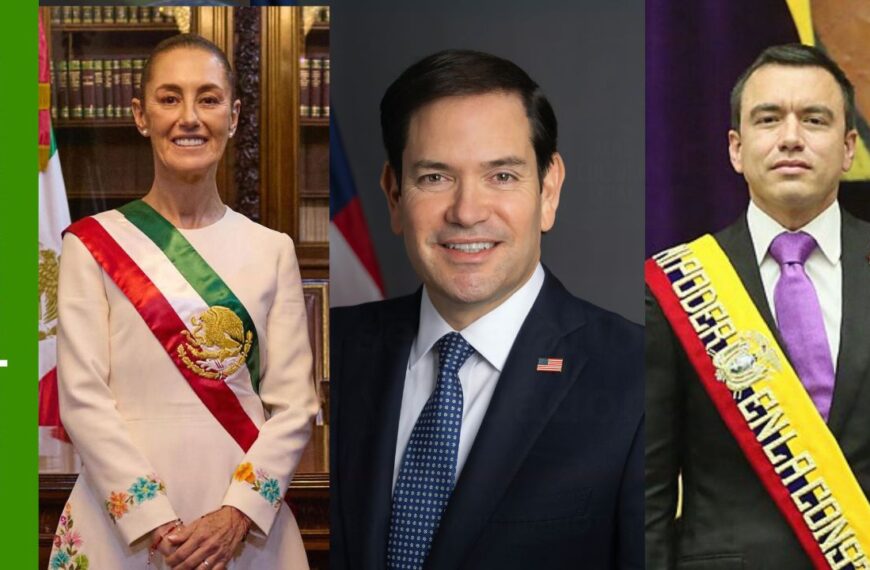 Viaje del secretario Rubio a México y Ecuador