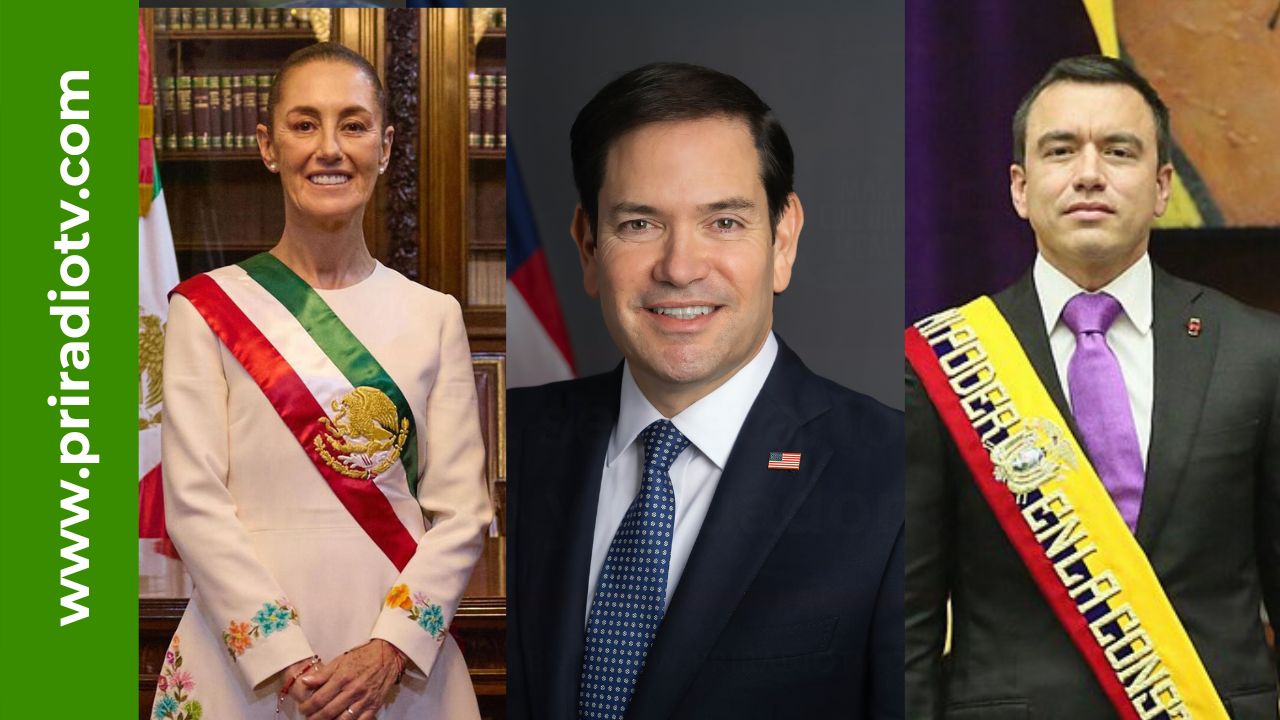 Viaje del secretario Rubio a M&eacute;xico y Ecuador
