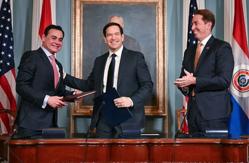 Firma de acuerdo con Paraguay como tercer país seguro.