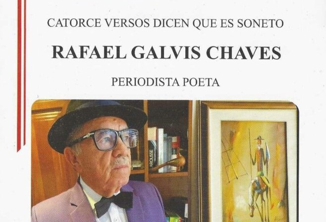 El poeta Rafael Galvis Chaves está feliz: encontró tres viejas palabras y va por un Guinness Records