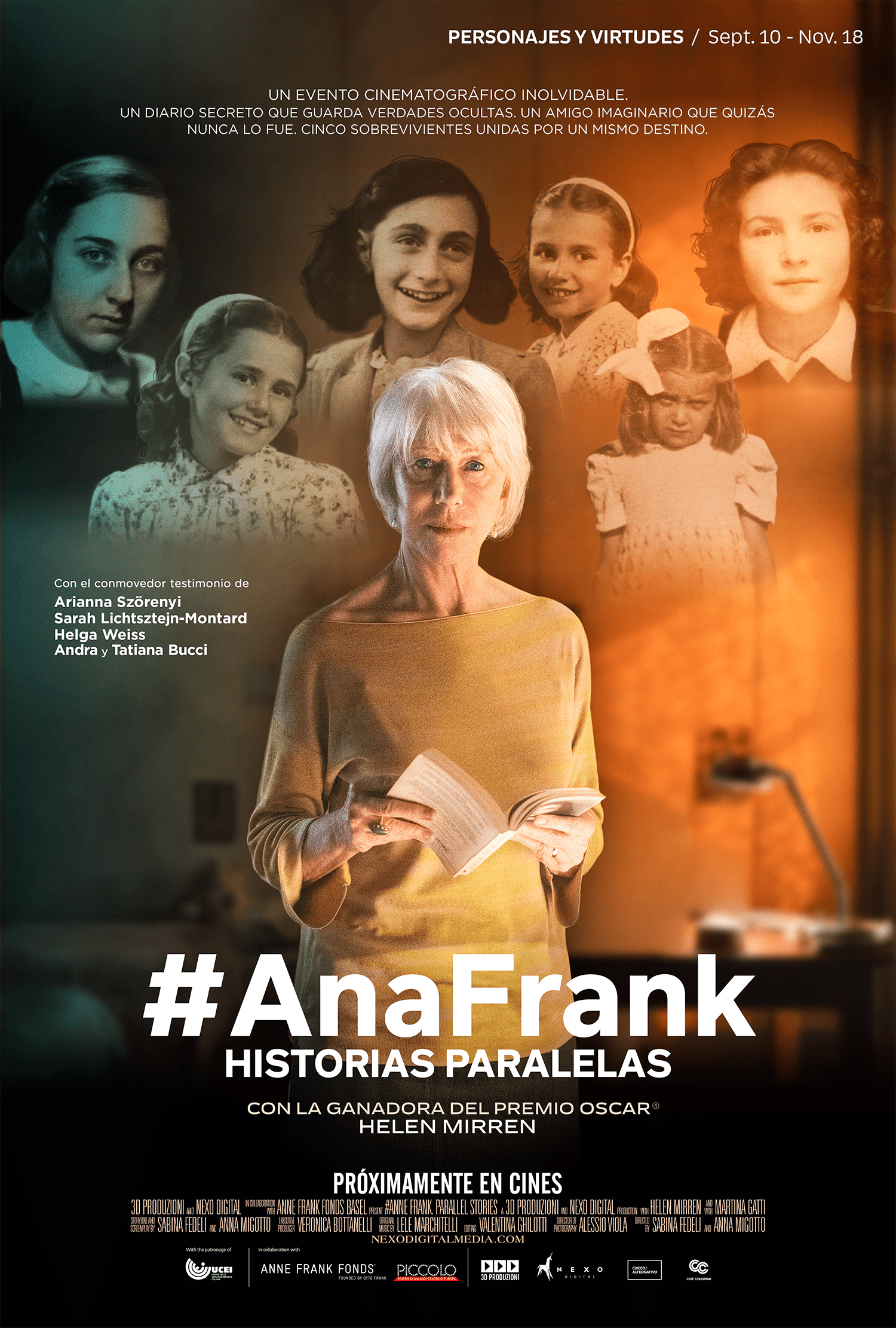Ana Frank y Andy Warhol, entre los personajes en salas de cine del pa&iacute;s