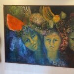 Margie Rabinovich, la artista del colorido y la holgura