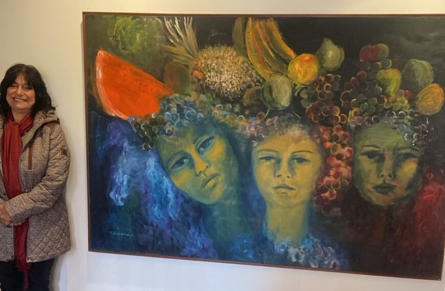 Margie Rabinovich, la artista del colorido y la holgura