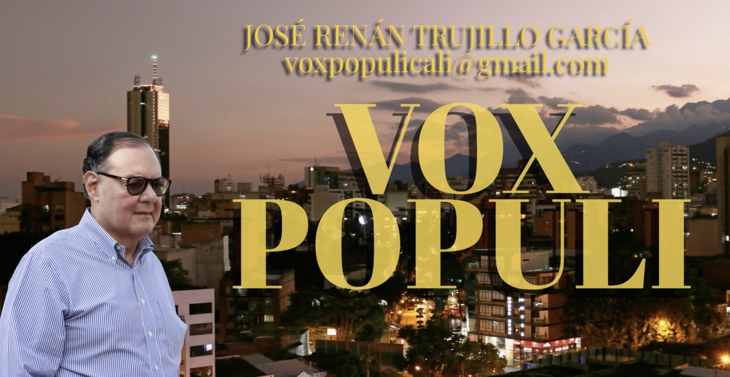 Bogot&aacute; y su primer tren del metro. Vox Populi: Jos&eacute; Ren&aacute;n Trujillo.