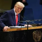 Discurso del presidente Trump durante la 80. ª sesión de la Asamblea General de la ONU.
