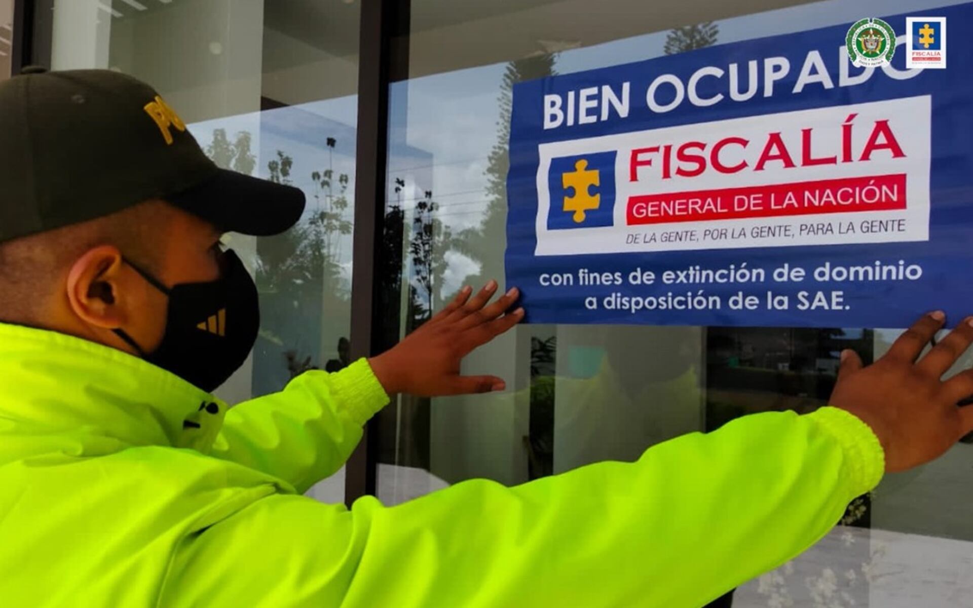 La extinci&oacute;n de dominio sobre bienes de alias El Gordo octubre 2025.