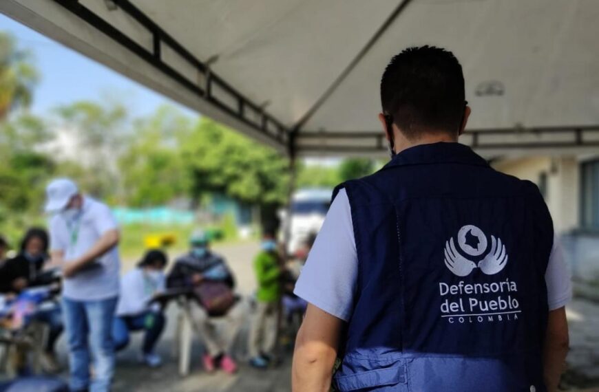Alertas tempranas Defensoría del Pueblo Colombia, octubre 2025.