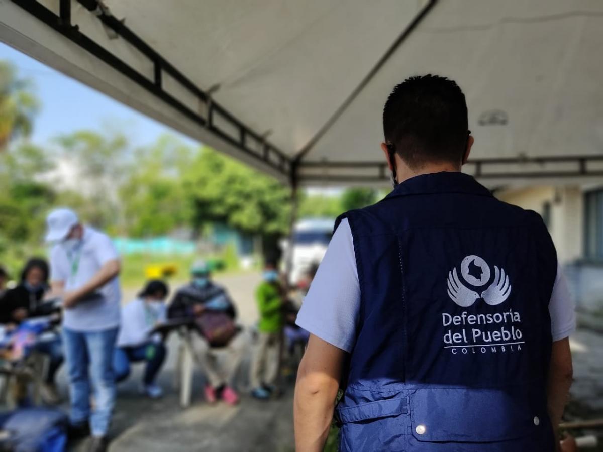 Alertas tempranas Defensor&iacute;a del Pueblo Colombia, octubre 2025.