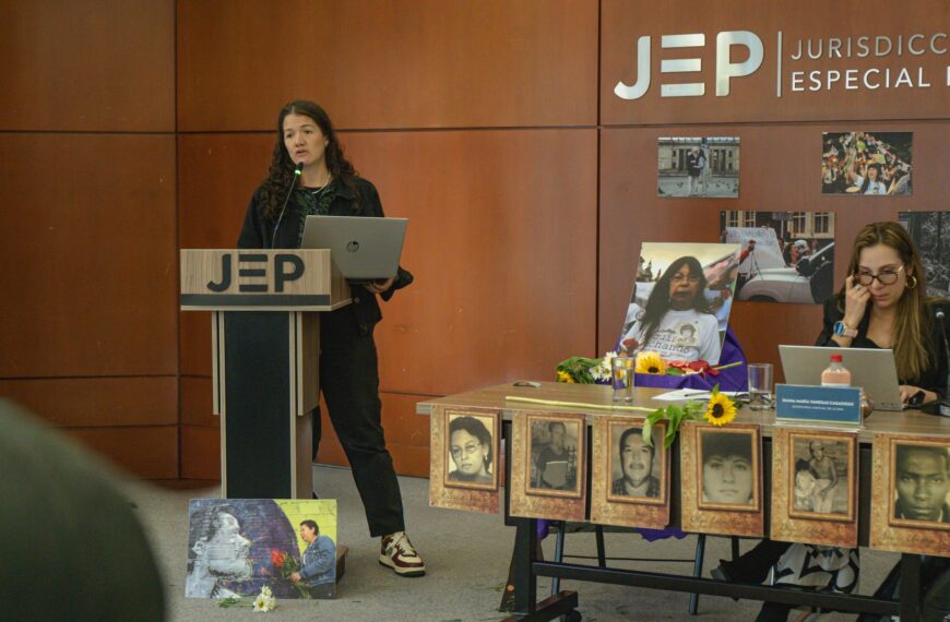 JEP Colombia octubre 2025: medida cautelar nacional.