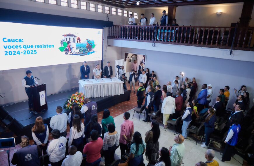 Defensoría del Pueblo presenta radiografía sobre vulneración de derechos humanos en el Cauca.