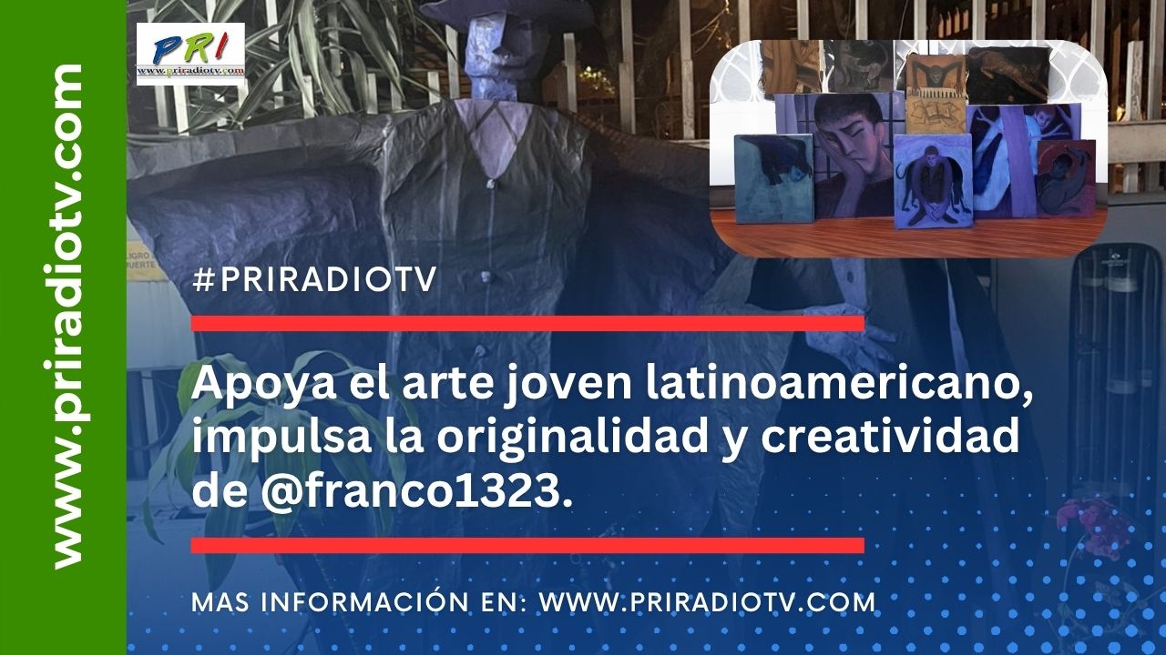 Apoya el arte joven latinoamericano, impulsa la originalidad y creatividad de @franco1323.