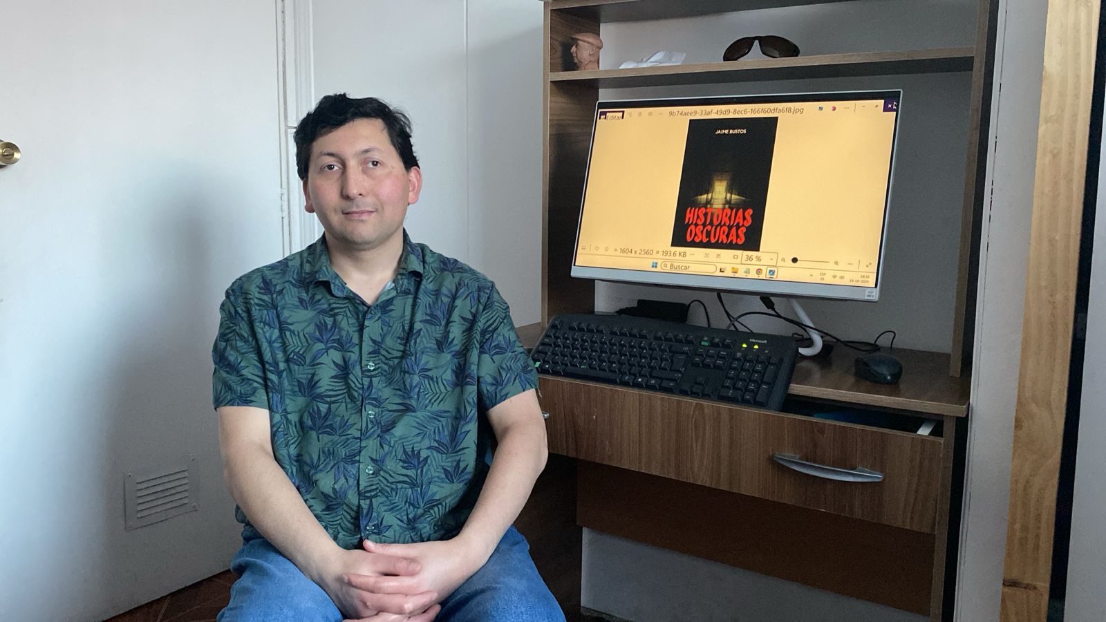 Escribiendo m&aacute;s all&aacute; de las limitaciones: la inspiradora historia de Jaime Bustos.