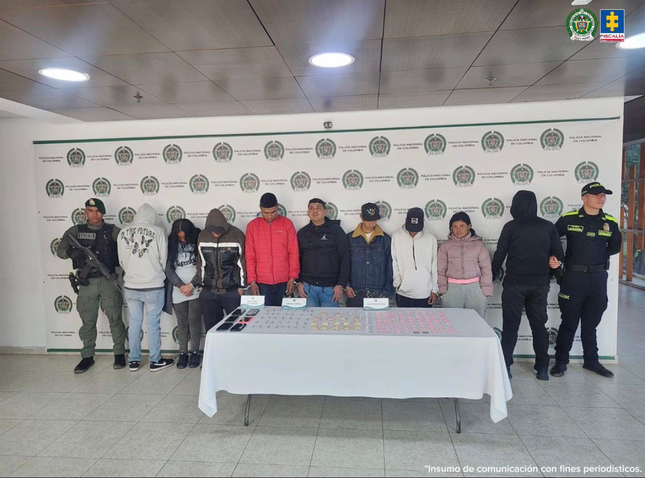 Narcomenudeo diciembre 2025.