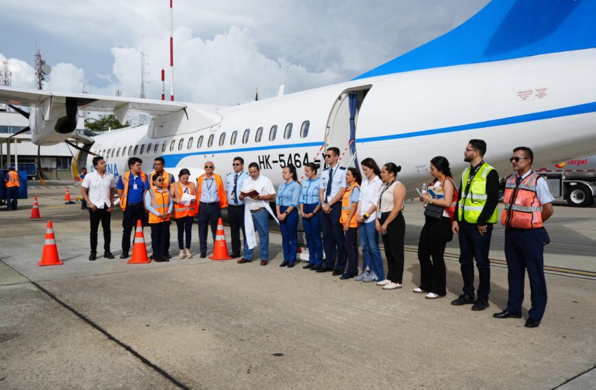 SATENA consolid&oacute; a Barranquilla como hub estrat&eacute;gico de conectividad e inaugur&oacute; cuatro nuevas rutas hacia Monter&iacute;a, Valledupar, Bucaramanga y Aguachica