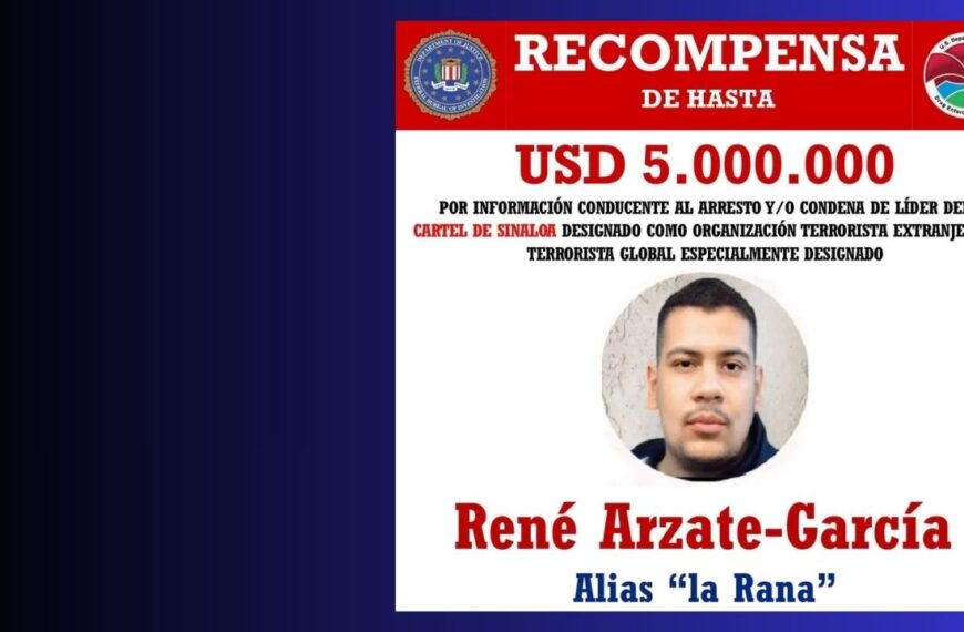 Hasta 10 millones de d&oacute;lares en ofertas de recompensa por informaci&oacute;n conducente a los arrestos y/o condenas&hellip;