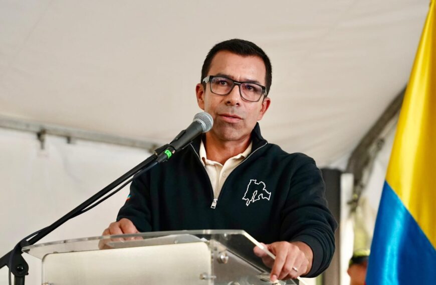 Jorge Emilio Rey Ángel, gobernador de Cundinamarca.