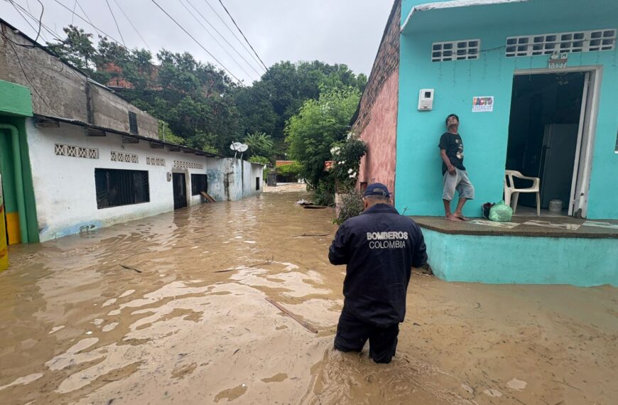 Lluvias intensas mantienen en alerta a Cundinamarca: 87 emergencias en lo corrido de 2026