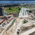 IDU supervisa avances en vías y espacio público del proyecto Lagos de Torca en Bogotá.