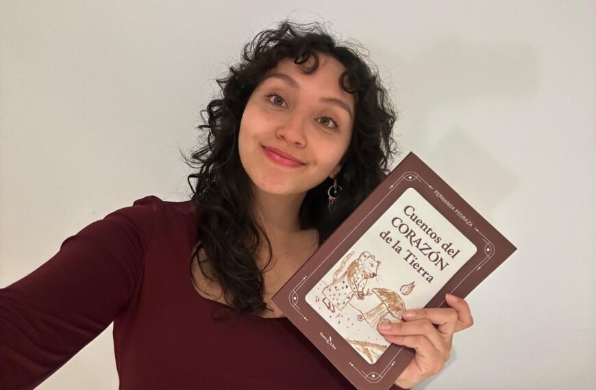 Fernanda Pedraza le cuenta y le canta en poemas a la naturaleza