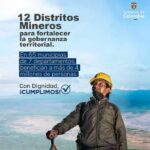 Apertura de 3 nuevos Distritos Mineros Especiales, Colombia abril 2026.