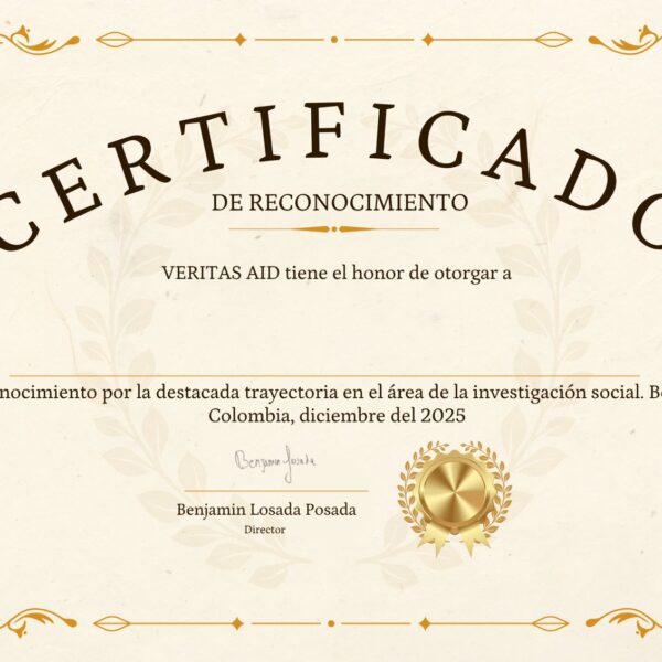 Veritas Aid reconoce a investigadores sociales.