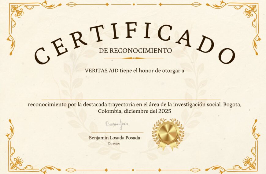 Veritas Aid reconoce a investigadores sociales.