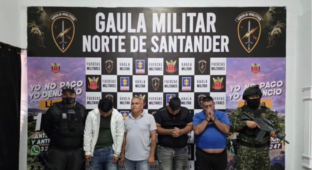 Captura de integrantes de la banda Los Camarones por secuestro en Zipaquirá Cundinamarca