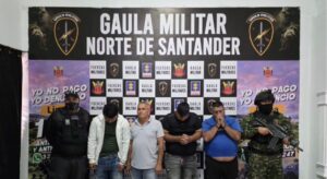Captura de integrantes de la banda Los Camarones por secuestro en Zipaquirá Cundinamarca