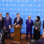 Estados Unidos impulsa resolución de la ONU sobre libertad de navegación en Ormuz.