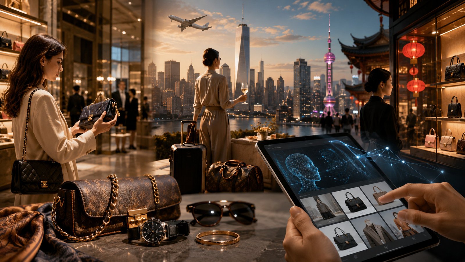 Clientes de lujo exploran experiencias exclusivas y herramientas digitales que están transformando el mercado global del lujo.