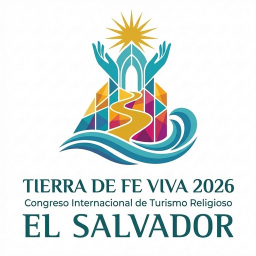 Participantes y expertos internacionales durante el Congreso Internacional de Turismo Religioso Tierra de Fe Viva en San Salvador, El Salvador.