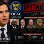 Sanciones a actores cubanos responsables de actividades subversivas contra Estados Unidos