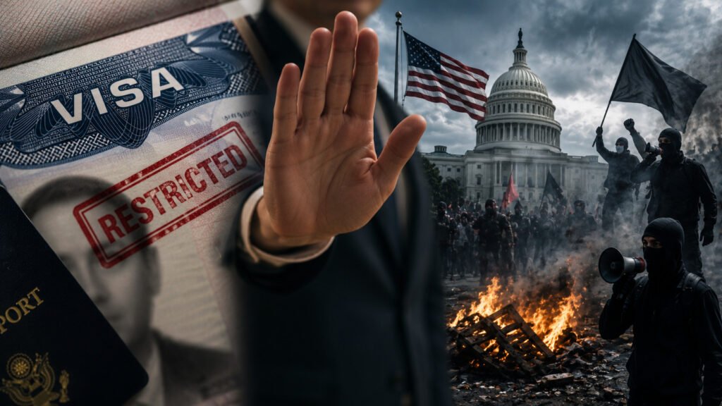 Control migratorio en Estados Unidos relacionado con la nueva política de restricción de visados por apoyo a violencia política