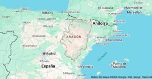 ARAGÓN, MAPA